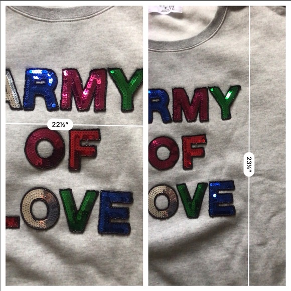 ❌SOLD❌ NWT, Soulcycle Sequin Sweatshirt - Picture 6 of 7